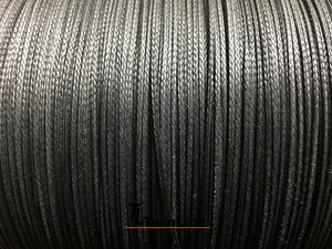 Braided Vectran® 400 - (1LB Lot) (BLACK)